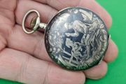 Antique Silver Swiss Made Early 1900s Pocket watch