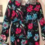 Stunning Catimini Designer Floral Winter Coat, Age 11/12 154cm A,V Image 7