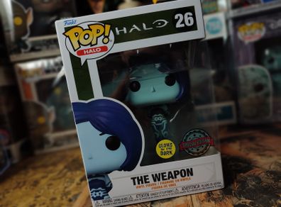The Weapon ! Halo ! Special Edition ! (Glow In The Dark) ! Funko POP Figure ! 2022 !