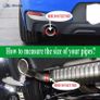 1PCS 2.5" Inlet Car Auto Exhaust Muffler Tip Stainless Steel Dual Pipe Trim Modified Car Rear Tail Throat Liner For Most Cars Image 4