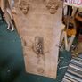 Vintage Hand Carved African Wooden Door Image 7