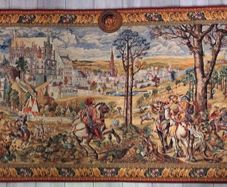 Medieval Brussels Belgian Tapestry