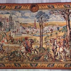 Medieval Brussels Belgian Tapestry