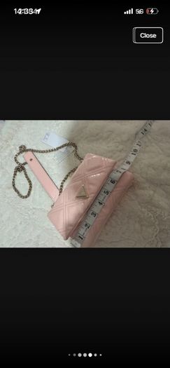 pink guess bag