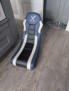 Rocker Orbit eSports 2.0 Audio Floor Rocker Gaming Chair Blue