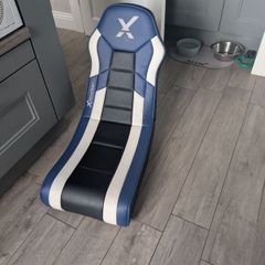 Rocker Orbit eSports 2.0 Audio Floor Rocker Gaming Chair Blue