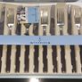 Newbridge silverware 12 piece Steak knife and fork set Image 3