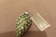 Green cone christmas bauble