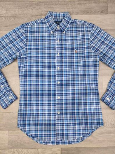 Polo Ralph Lauren Button Down Check Oxford Shirt Mens Small