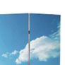 Folding Room Divider 200x170 cm Beach Image 3