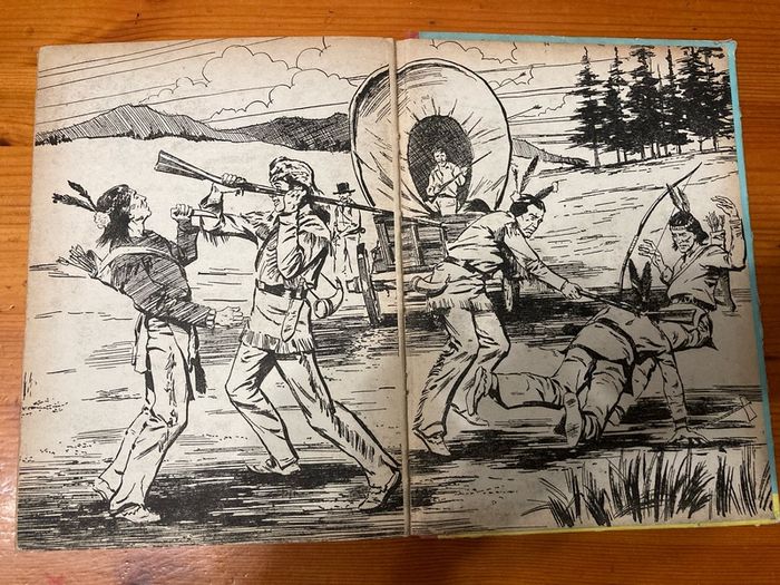 Western annual:'Hawkeye And The Last of the Mohicans' Annual No.1 / 1958