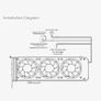 Anidees Graphic Card Cooler 3 x80mm PWM fan Image 4