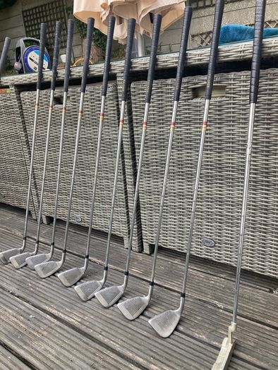 Full set golf clubs and bag