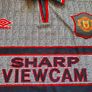 Mint 1995/96 Manchester United "Invisible" Umbro Away Jersey Size 3XL Adults Image 3