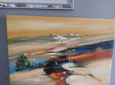 Abstract Art landscape