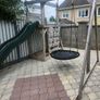 Outdoor Wooden Kids Play Set - Swing, Slide, Climber & Sandbox Image 8