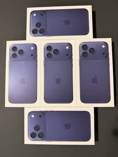 iphone 17 Pro Max 1TB (HUGE STORAGE ) IRISH/EU Stock Valid 1 year Apple Warranty Free phone cover and screen protector RECEIPT
