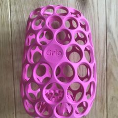 Pink Bottle hold Grip baby