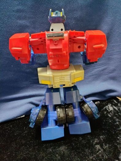 12" Talking Light-Up Animated Series Optimus Prime Action Figure Transformers