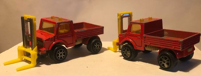 Majorette Mercedes Unimog 1/82 scale