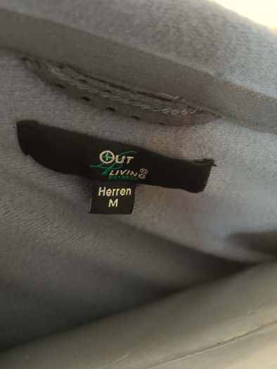 Out living Outdoor men's grey hoodie size M  Postage included