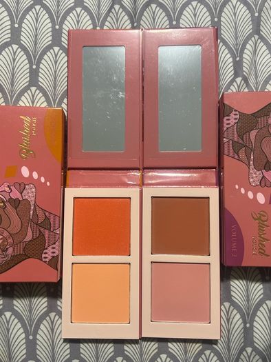 Juivas place blush duo palettes