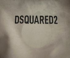 dsquared2 tshirt white one and black both brand new