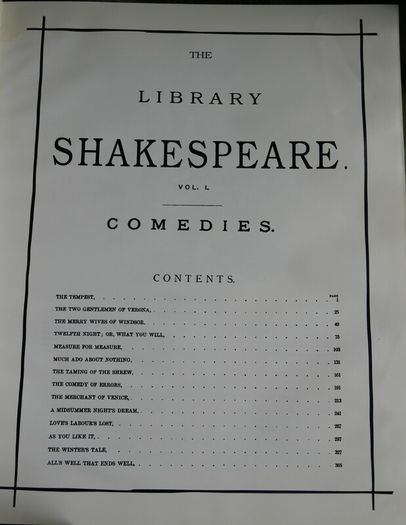 The Library Shakespeare Illustrated by Sir John Gilbert, George Cruikshank & R Dudley - Midpoint Press - Complete Works