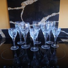 crystal wine glasses
