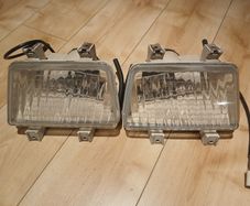 Set of original Landrover P38 range rover fog lamps 1994-1998