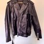Infinity real leather biker jacket 3XL XXXL brand new with tags Image 2