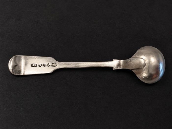 Vintage Silver-Plated Mustard Pot