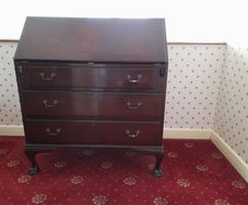 vintage writing bureau