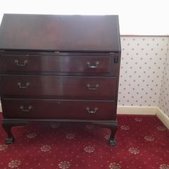 vintage writing bureau