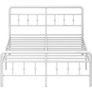King Size Bed Frame with Victorian Headboard and Footboard Image 2