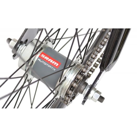 KHE Fixie 2 - 2 Speed Black / Silver / Blue