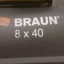 BRAUN Binoculars, 8 x 40, 149m-1000m, excellent condition Image 8