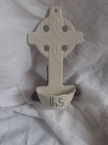 Donegal Fine Parian China Celtic Font