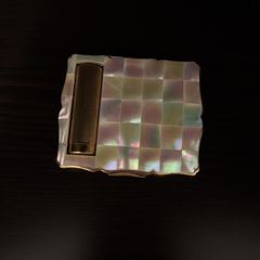 vintage compac case and lipstick
