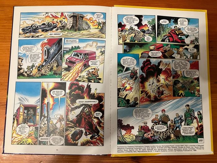 Comic: 'Eagle' annual 1990