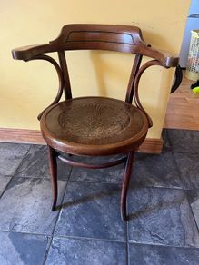 A Bentwood Elbow Carver Chair
