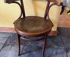 A Bentwood Elbow Carver Chair