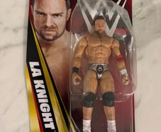WWE Main Event LA Knight Wrestling Action Figure Mattel New & Sealed