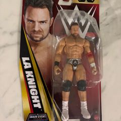 WWE Main Event LA Knight Wrestling Action Figure Mattel New & Sealed