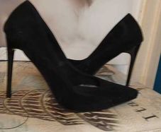 Black High Heels Size 42