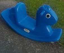 Little Tikes Rocking Horse in Blue