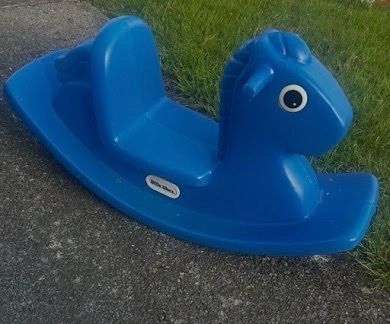 Little Tikes Rocking Horse in Blue