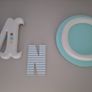 Alphabet wooden wall art. Image 9