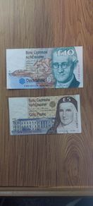 Irish Pound Notes  C Series 5 and 10 pound (Pre-Euro)