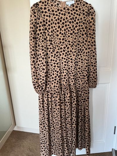 Leopard print Maxi dress Never Fully Dressed Maxi Delilah Lucia Dress 12